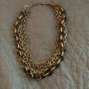 Chloe & Isabel 3 Layer Tortoise and Gold Necklace
